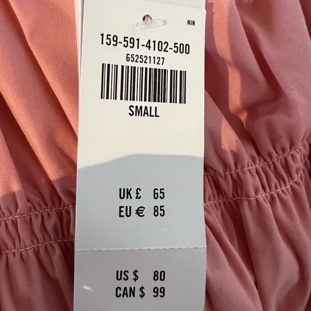Pink Off-Shoulder Dress - Picture 5 of 5